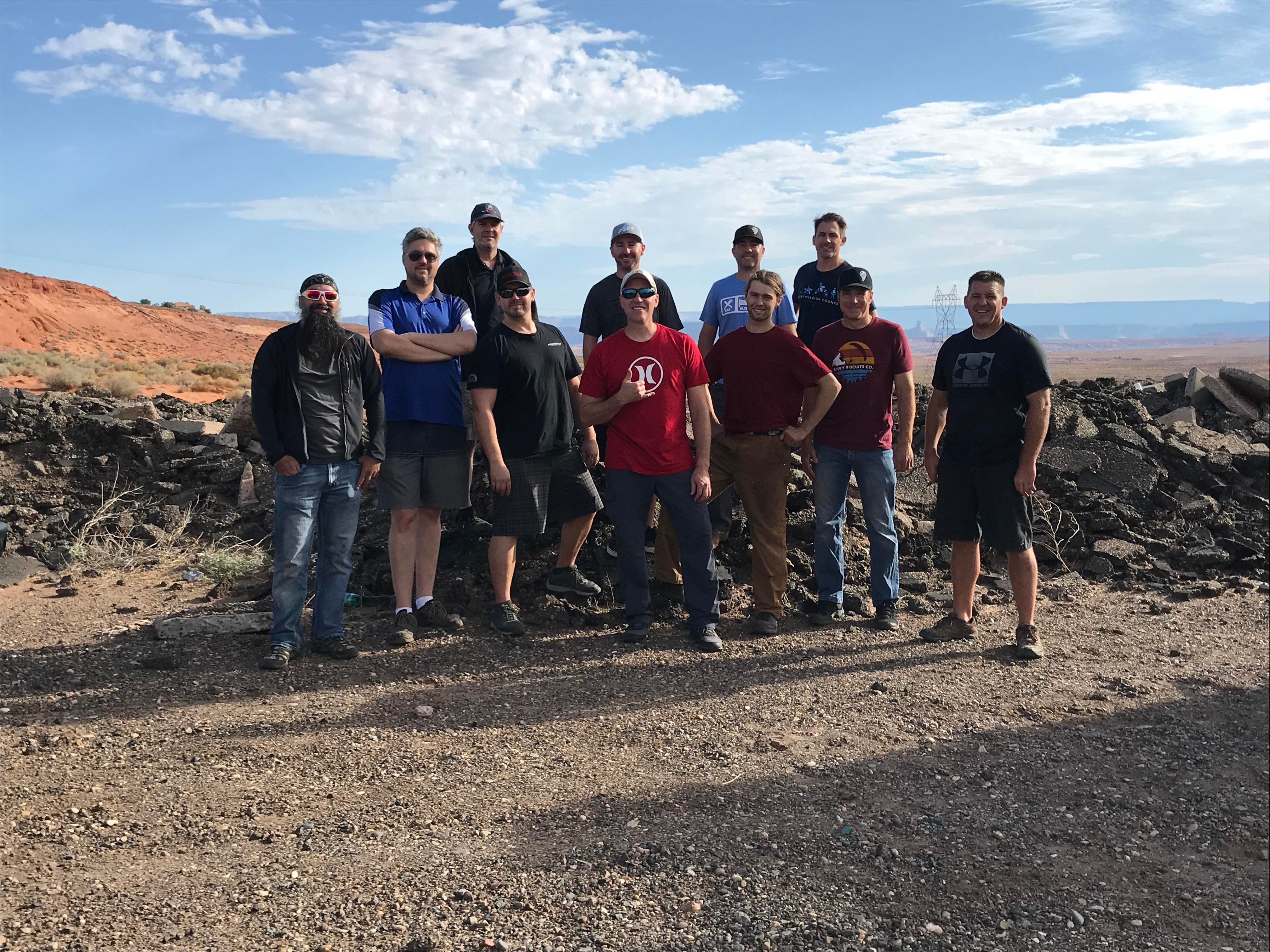 Arizona Paramotor pilots at a fly-in