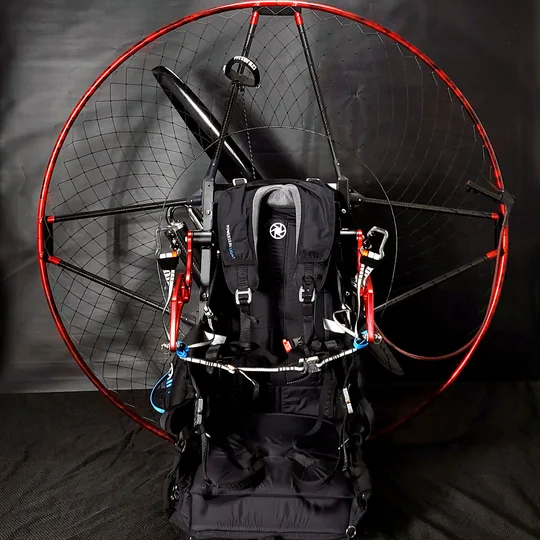 Iris Paramotor foot launch paramotor