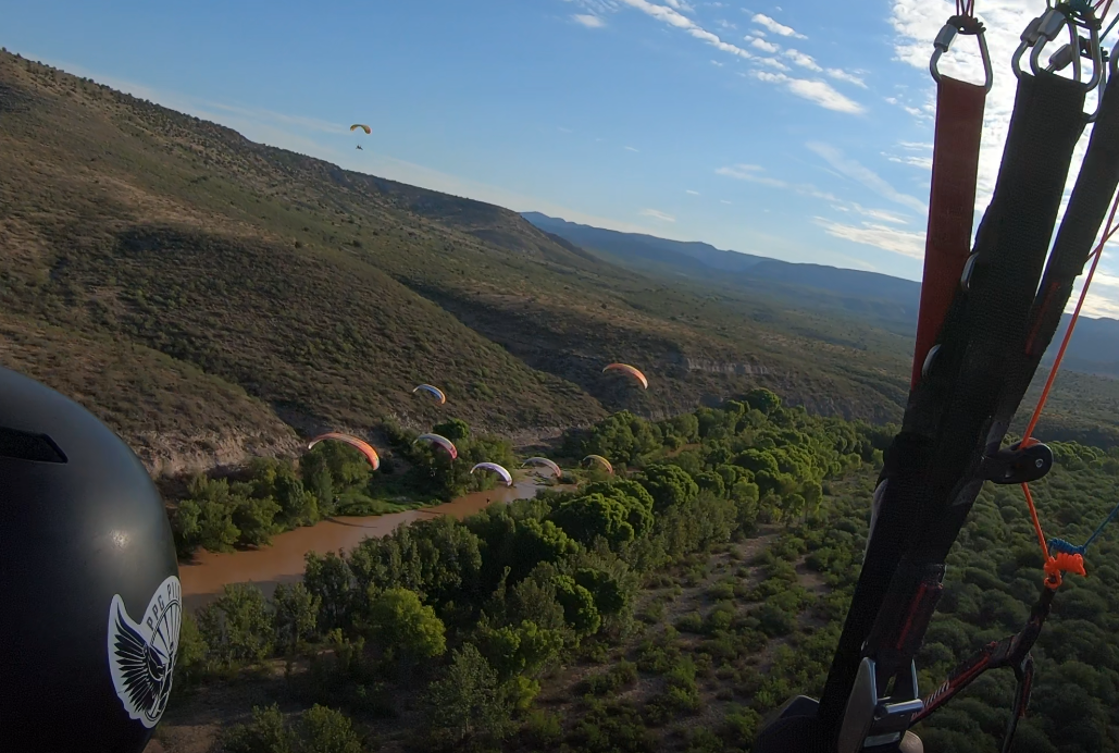 Flying through Star Wars Canyon along the Verde River